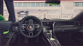 PORSCHE 911 GT3 RS 内装