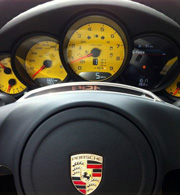 Porsche 911 CarreraS/991　ハンドル・メーター
