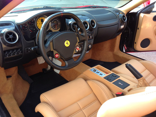 フェラーリ F430 F1　運転席・助手席