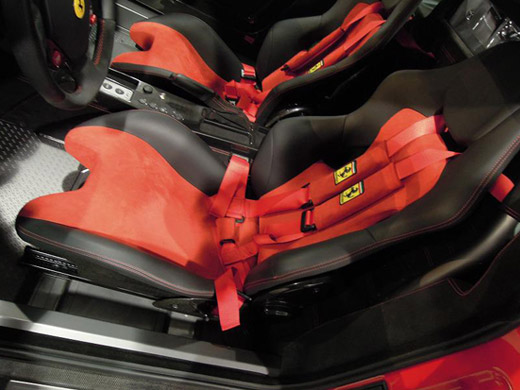 フェラーリ F430 スクーデリア　運転席・助手席