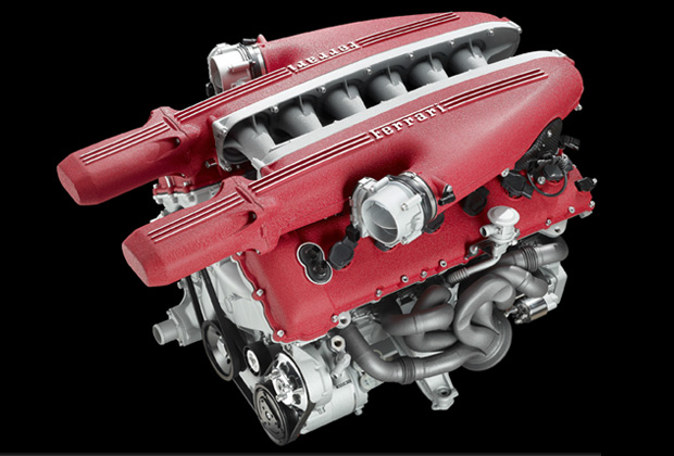 フェラーリ F12 ベルリネッタ エンジン